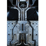 Fabspeed Primary Cat Bypass Pipes for Porsche 970 Panamera Turbo / Turbo S 2010-2016