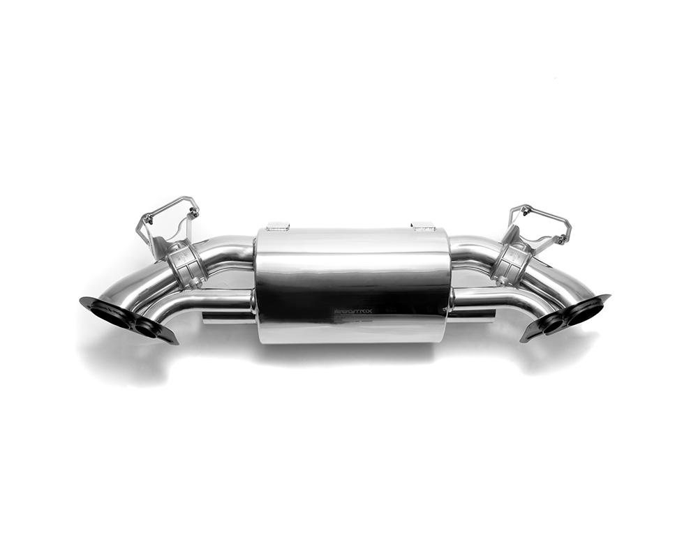 ARMYTRIX Stainless Steel Valvetronic Exhaust System w/Dual Carbon Fiber Tips for OE Control For Porsche 992 Carrera 2020+