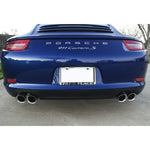 Fabspeed Deluxe Quad-Style Tips PSE for Porsche 991 Carrera S 2012-2016