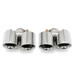 Fabspeed Deluxe Quad-Style Tips (NON-S / NON-PSE) for Porsche 991 Carrera 2012-2016