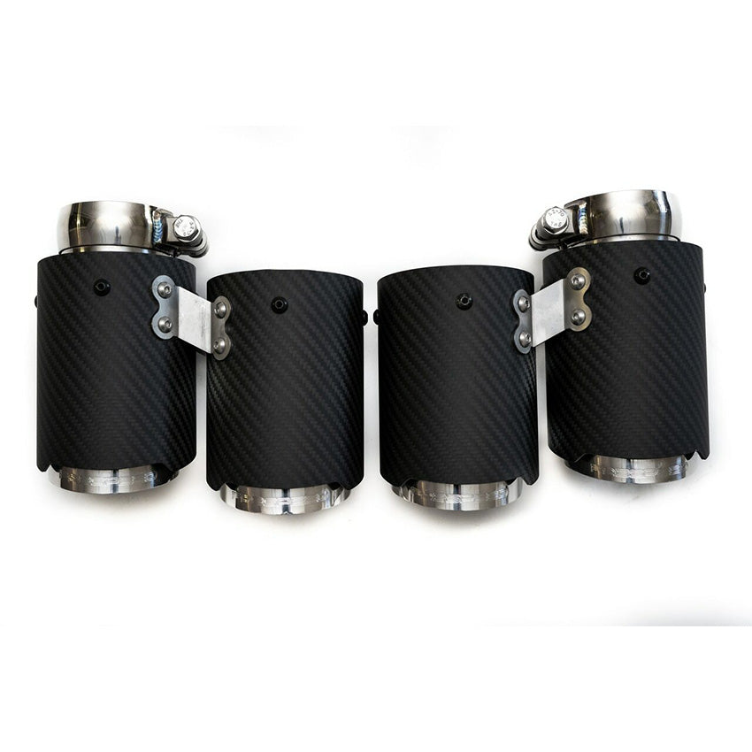 Fabspeed Deluxe Quad-Style Tips PSE for Porsche 991 Carrera S 2012-2016