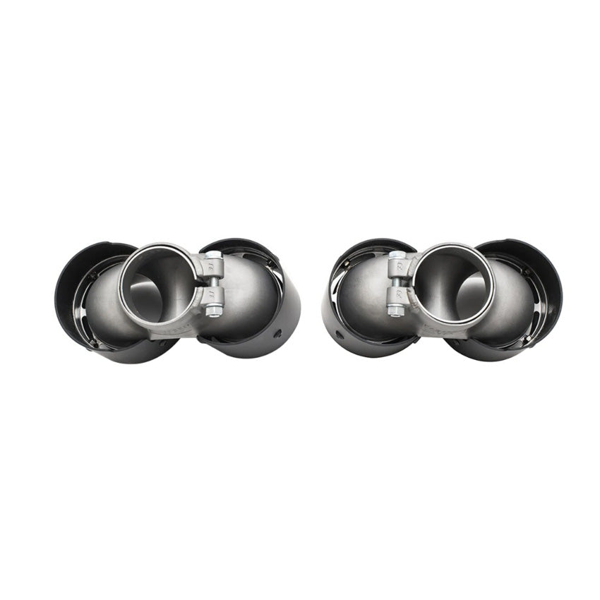 Fabspeed Deluxe Quad-Style Tips (NON-S / NON-PSE) for Porsche 991 Carrera 2012-2016