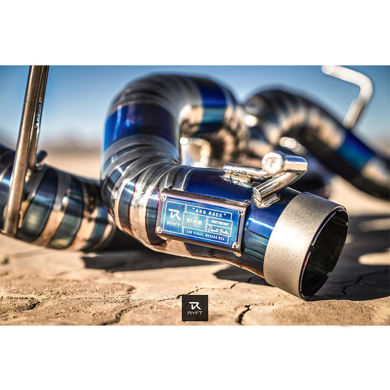 RYFT Titanium Race Exhaust | Ferrari 488 Pista
