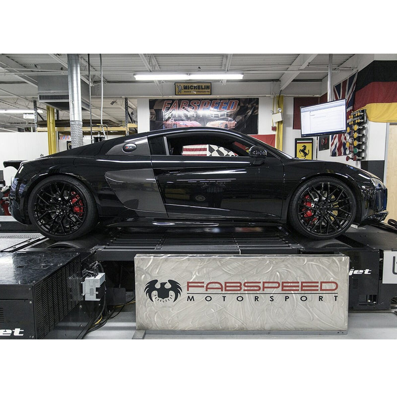 Fabspeed Valvetronic Supersport X-Pipe Exhaust System for Audi R8 V10 2017-2019