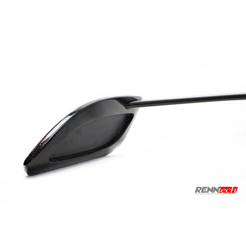 RennTech Carbon Rear Wing Lip With End Plates For Mercedes-Benz AMG GT R - AutoTalent