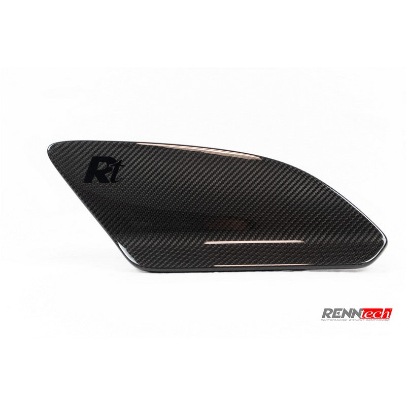 RennTech Aero Carbon Fiber Rear Wing Lip With End Plates For Mercedes-Benz AMG GT R - AutoTalent