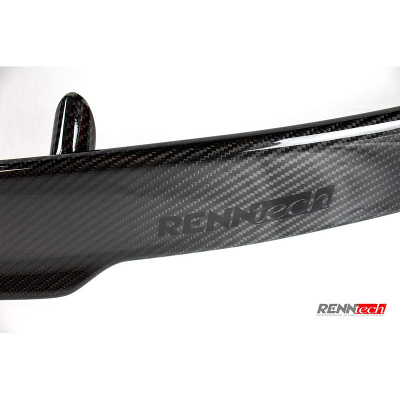 RennTech  Carbon Fiber Rear Wing Lip With End Plates For Mercedes-Benz AMG GT R - AutoTalent