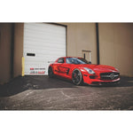 RennTech Carbon Fiber A2 Aero Front Splitter For Mercedes-Benz C197 SLS AMG - AutoTalent