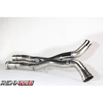 RennTech Exhaust Stainless Steel Sound and Performance Pipe For Mercedes-Benz E 55 AMG Kompressor - AutoTalent