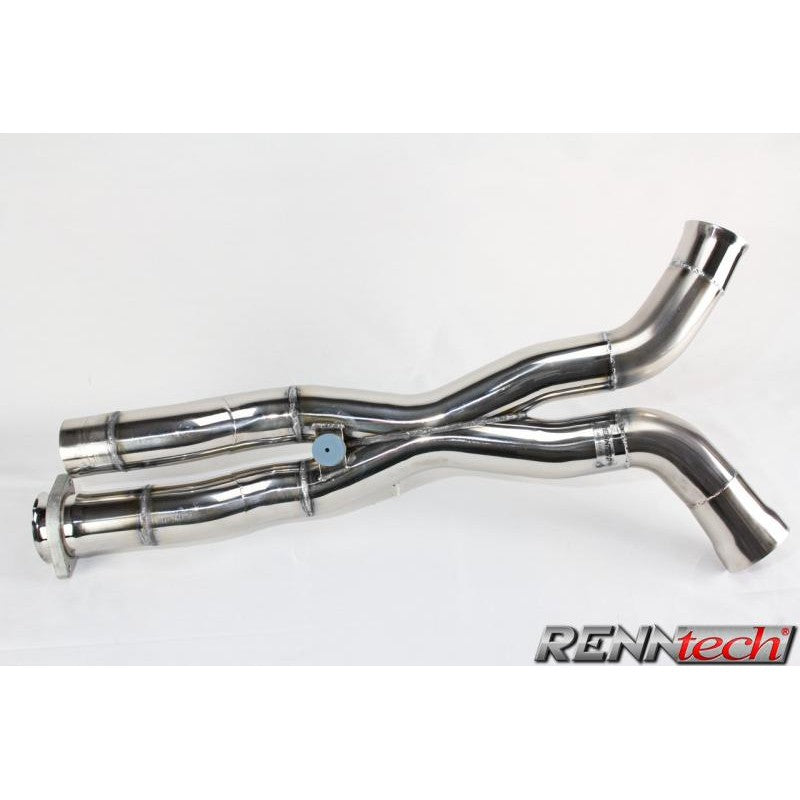 RennTech Stainless Steel Exhaust X-Pipe For Mercedes-Benz E 63 AMG - AutoTalent