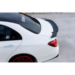 RennTech Aero Carbon Fiber Decklid Spoiler For Mercedes-Benz W213 E63 AMG S - AutoTalent
