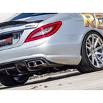 RennTech SS Exhaust Sport Mufflers with Tips For Mercedes-Benz C218 CLS63 AMG - AutoTalent