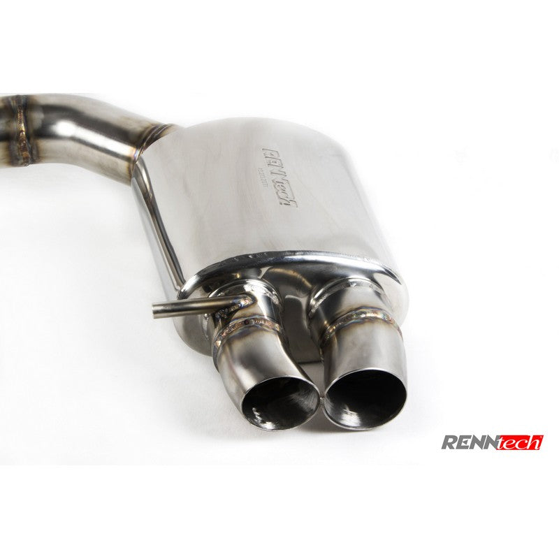 RennTech Stainless Steel Sport Muffler For Mercedes-Benz C217 S 65 AMG - AutoTalent
