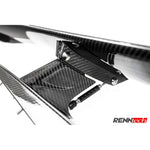 RennTech Carbon Fiber Adjustable Wing With Lip Spoiler For Mercedes-Benz C190 AMG GT S - AutoTalent