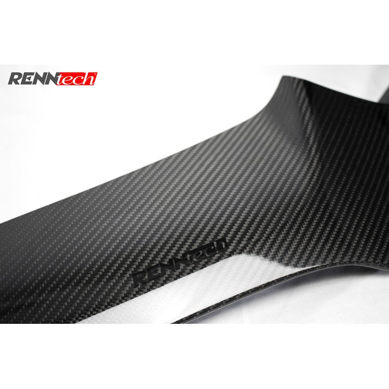 RennTech Aero Carbon Fiber Front Splitter For Mercedes-Benz C190 AMG GT S - AutoTalent