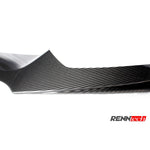 RennTech Carbon Fiber Front Splitter For Mercedes-Benz C190 AMG GT - AutoTalent