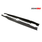 RennTech Aero Carbon Side Rocker Panels For Mercedes-Benz C190 AMG GT - AutoTalent