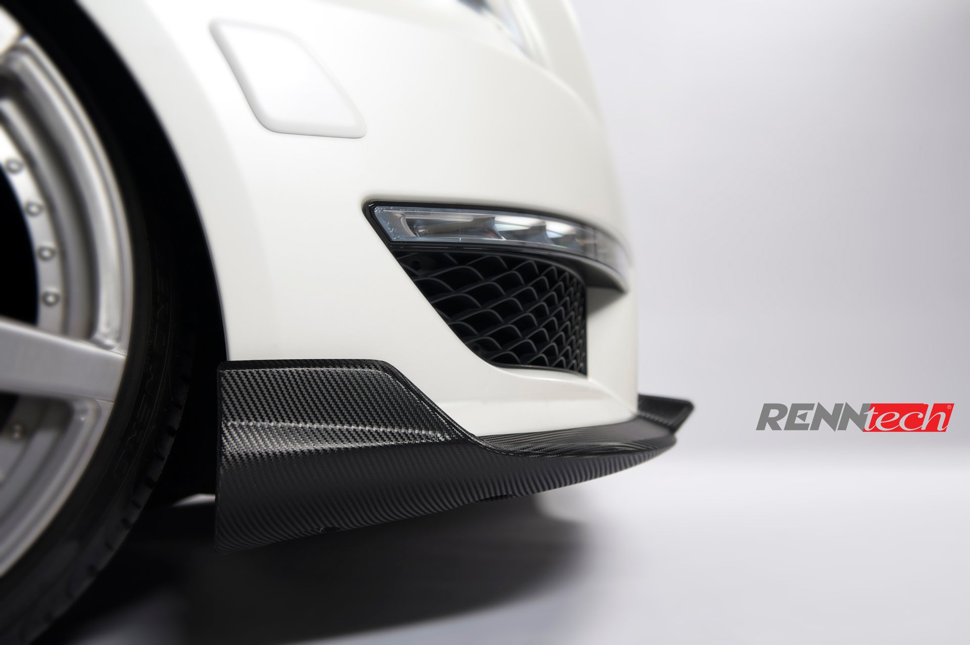 RennTech Carbon Front Splitter For Mercedes-Benz C218 CLS63 AMG - AutoTalent