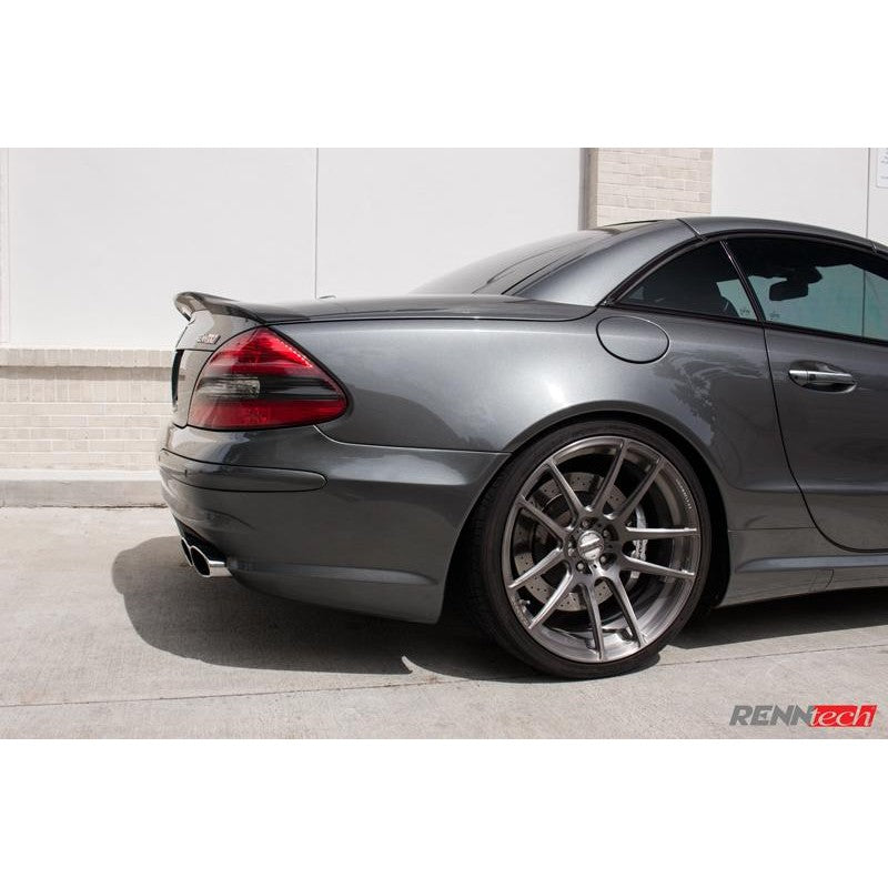 RennTech Aero Carbon Fiber Decklid Spoiler For Mercedes-Benz R230 SL 6 ...