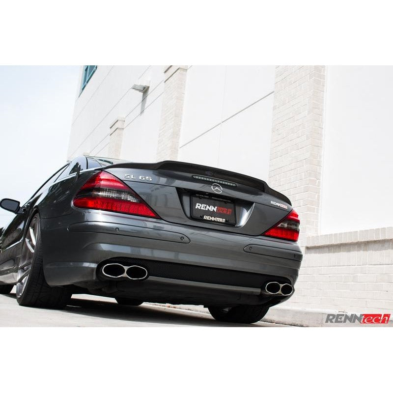 RennTech Performance Aero Carbon Fiber Decklid Spoiler For Mercedes-Benz R230 SL 550 - AutoTalent