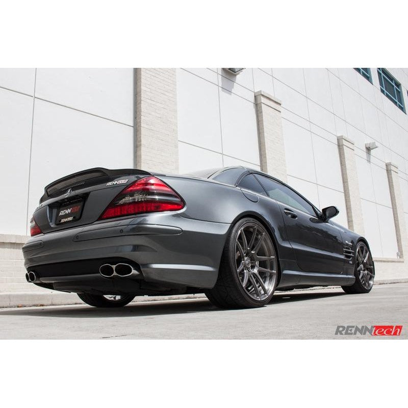 RennTech Performance Aero Carbon Fiber Decklid Spoiler For Mercedes-Benz SL 550 - AutoTalent