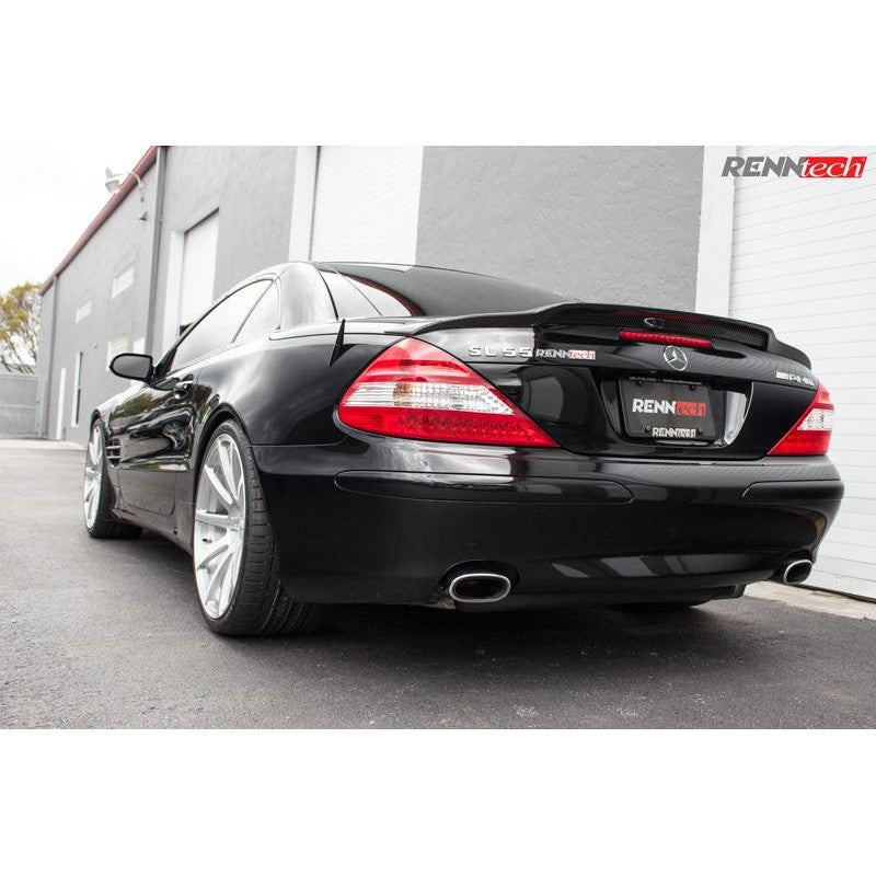 RennTech Aero Carbon Fiber Trunk Lid Spoiler For Mercedes-Benz R230 SL 600 - AutoTalent