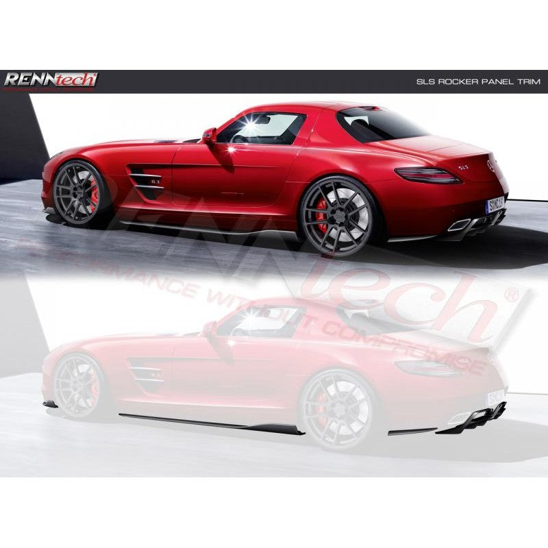 RennTech Carbon Side Skirts For Mercedes-Benz SLS AMG GT - AutoTalent