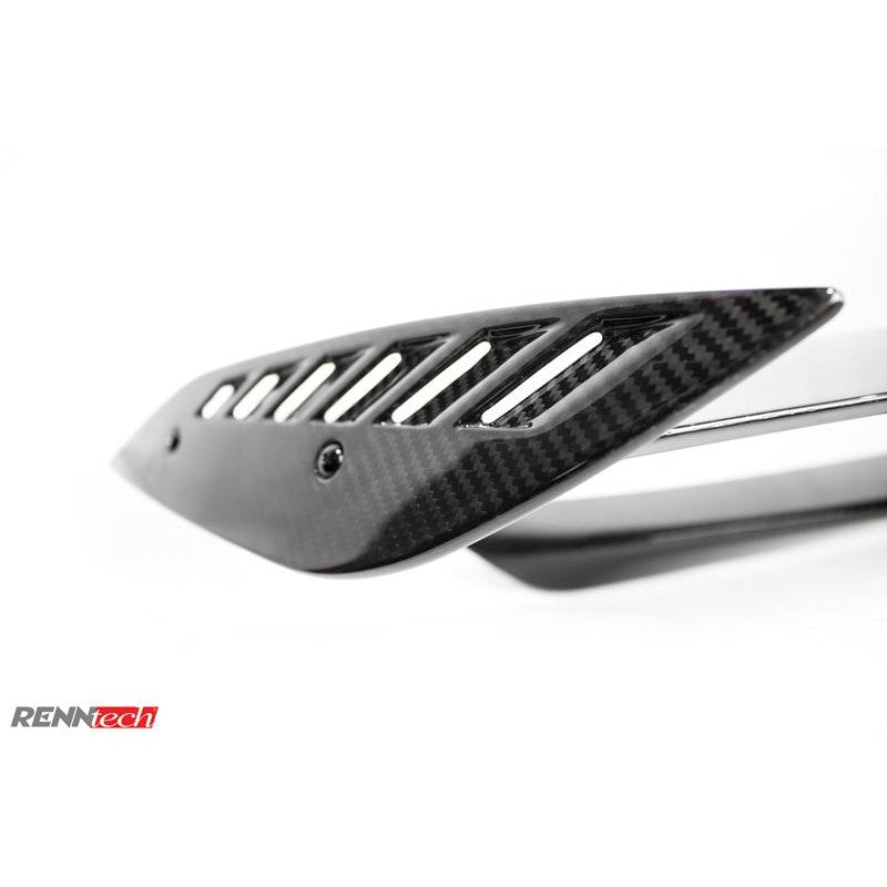 RennTech Carbon Fiber A2 Aero Wings With Spoiler For Mercedes-Benz C197 SLS AMG GT - AutoTalent
