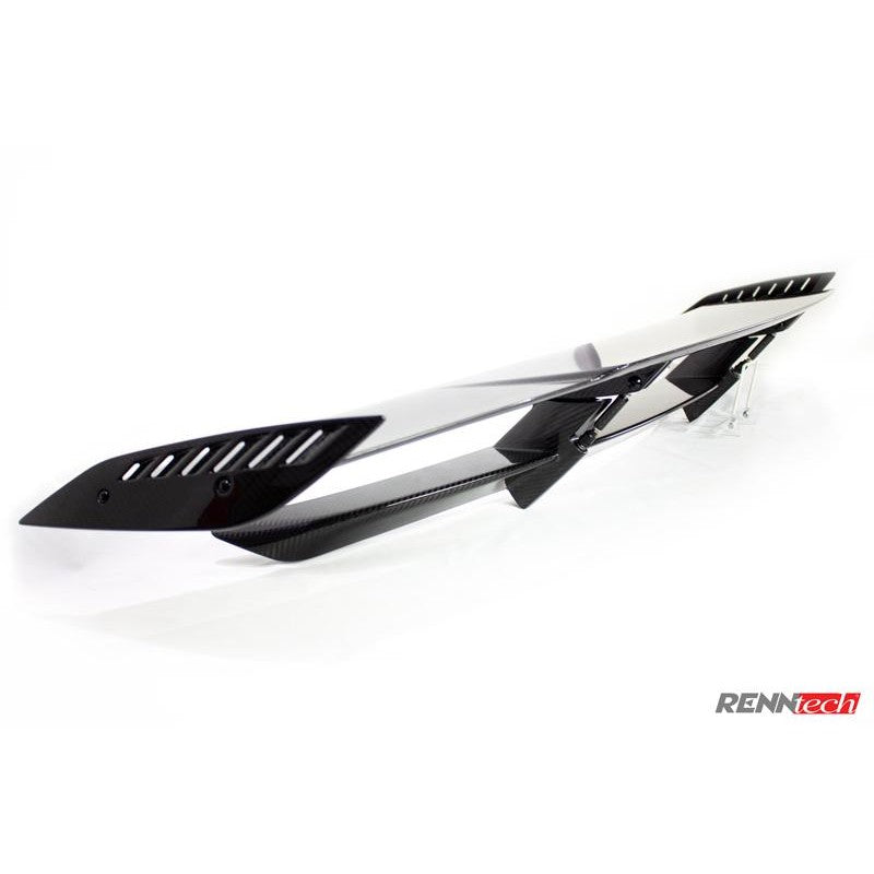 RennTech Aero Carbon Adjustable Wing With Lip Spoiler For Mercedes-Benz C197 SLS AMG GT - AutoTalent