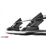 RennTech Carbon Fiber Adjustable Wing With Lip Spoiler For Mercedes-Benz C197 SLS AMG GT - AutoTalent