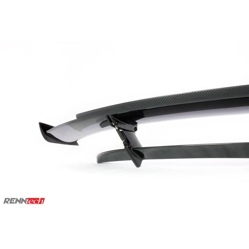 RennTech Aero Carbon Fiber Adjustable Wing with Spoiler For Mercedes-Benz SLS AMG - AutoTalnet