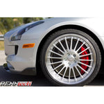 RennTech Carbon Fiber A2 Aero Front Splitter For Mercedes-Benz SLS AMG - AutoTalent