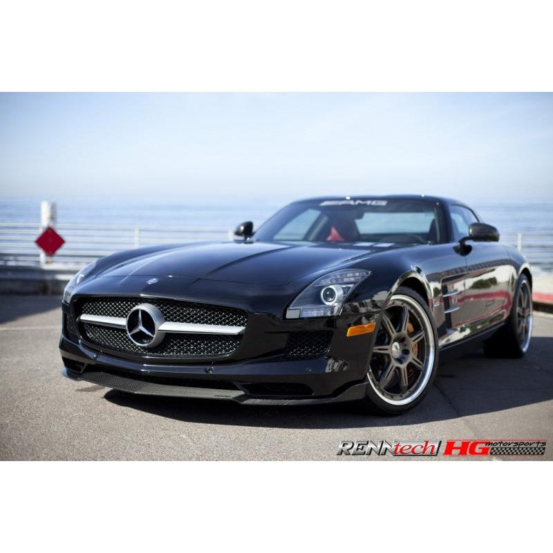 RennTech Carbon Front Splitter For Mercedes-Benz SLS AMG - AutoTalent