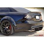 RennTech Carbon Fiber Rear Diffuser For Mercedes-Benz C209 CLK 63 AMG - AutoTalent