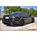 RennTech Carbon Rear Diffuser For Mercedes-Benz C209 CLK 63 AMG - AutoTalent