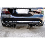 RennTech Carbon Fiber Diffuser For Mercedes-Benz C209 CLK 63 AMG - AutoTalent