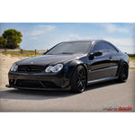 RennTech Aero Carbon Fiber Front Splitter For Mercedes-Benz CLK 63 AMG Black Series - AutoTalent