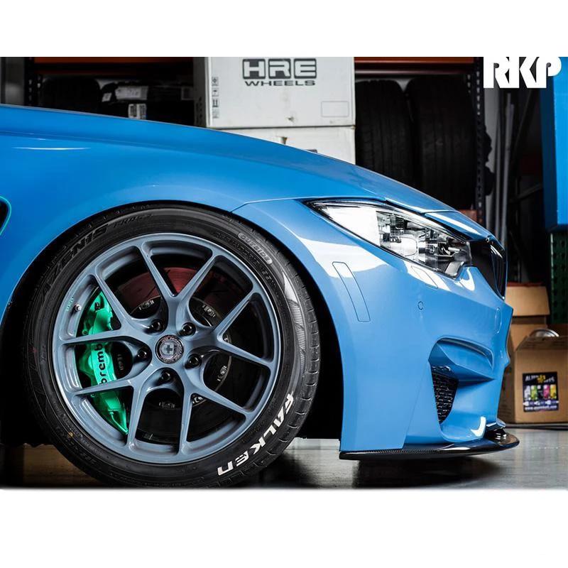 RKP Carbon Front Lip Weave For Bmw M3 - AutoTalent