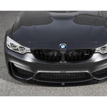 RKP Carbon Front Lip Weave For Bmw M4 - AutoTalent