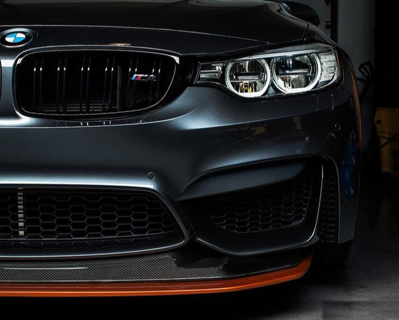 RKP Carbon Fiber Front Lip Set 2x2 Weave - BMW F8x M3,M4 GTS 2015-2019 - autotalent