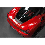 Capristo Aero Rear Air Guide For Ferrari 488 GTB - AutoTalent