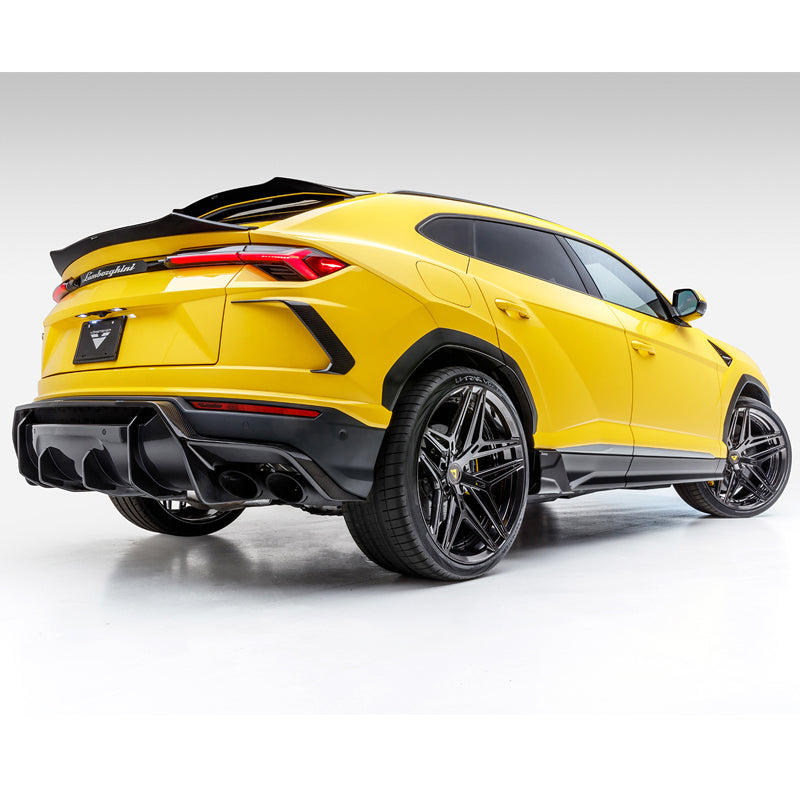 Vorsteiner Rampante Edizione Aero Rear Air Ducts Carbon Fiber PP 2X2 Glossy For Lamborghini Urus 2018-2020