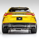 Vorsteiner Rampante Edizione Aero Rear Diffuser Carbon Fiber PP 2x2 Glossy For Lamborghini Urus 2018-2020