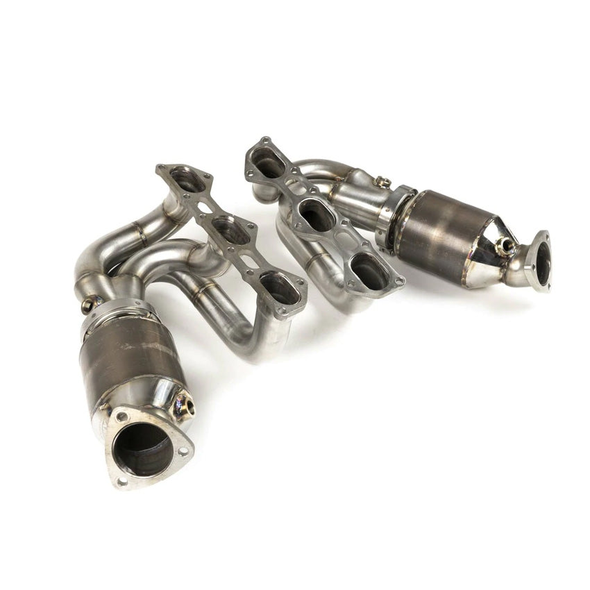 Fabspeed RENNKRAFT Modular Street and Racing Headers with HJS Catalytic Converters for Porsche Boxster / Cayman 718 GT4 / GTS / Spyder 2020-2021