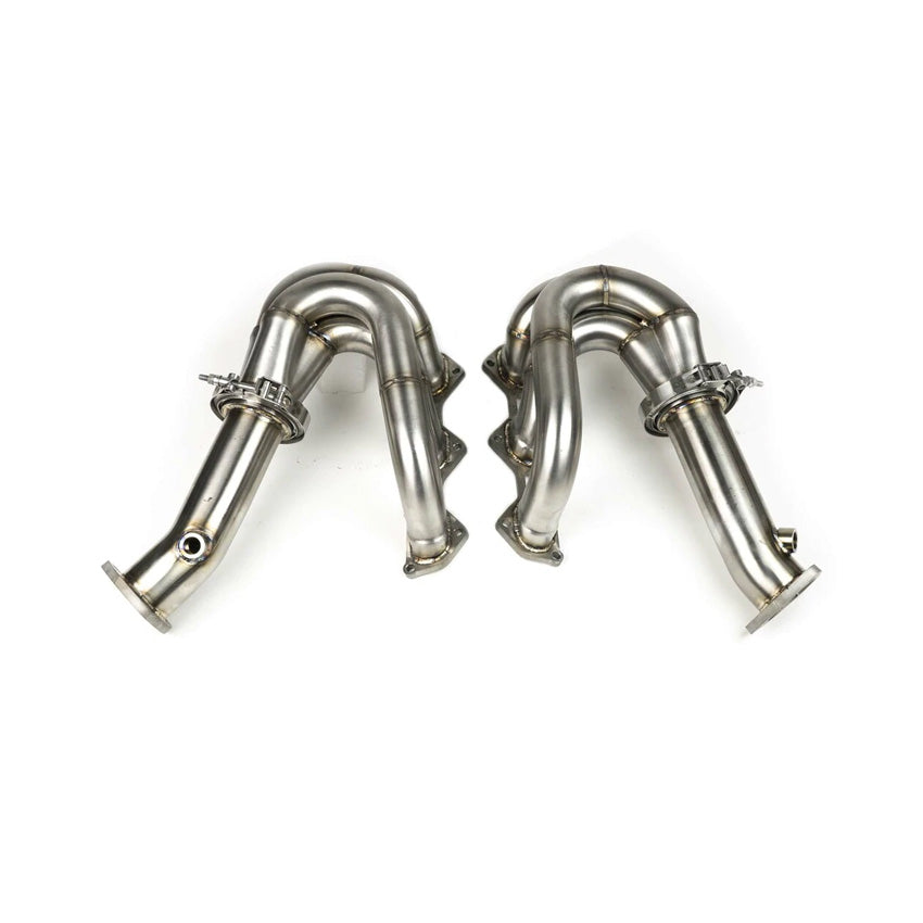 Fabspeed RENNKRAFT Modular Street and Racing Headers with HJS Catalytic Converters for Porsche Boxster / Cayman 718 GT4 / GTS / Spyder 2020-2021