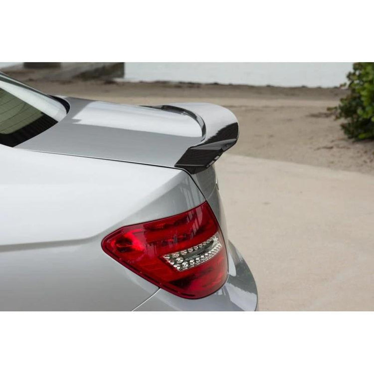 RennTech Carbon Fiber Deck Lid Spoiler For Mercedes-Benz W204 C320 - AutoTalent