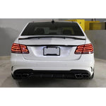 RennTech Aero Carbon Fiber Decklid Spoiler For Mercedes-Benz W212 E 350 - AutoTalent
