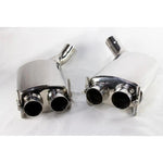 RennTech Exhaust Stainless Steel Muffler For Mercedes-Benz C216 CL 600 - AutoTalent