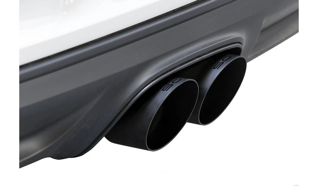Soul Performance Exhaust Black Tips For Porsche 718 Cayman - AutoTalent