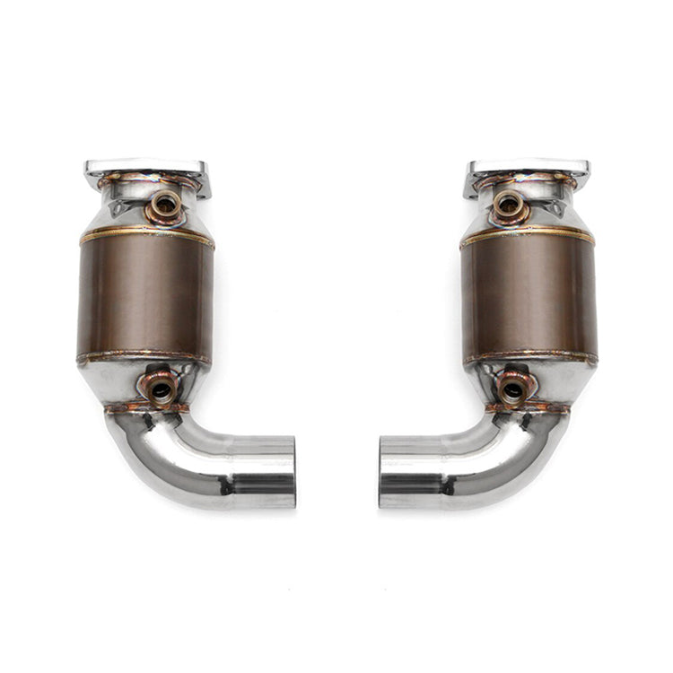 Fabspeed Sport Catalytic Converters for Porsche 991.2 Turbo / Turbo S 2017-2019